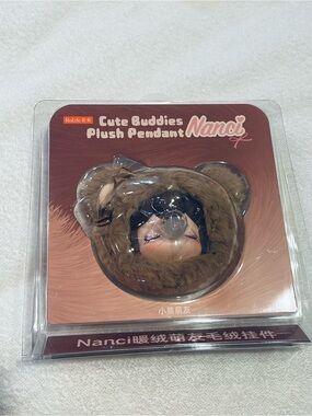 Rolife Nanci Cute Buddies Plush Pendant - Brown Bear